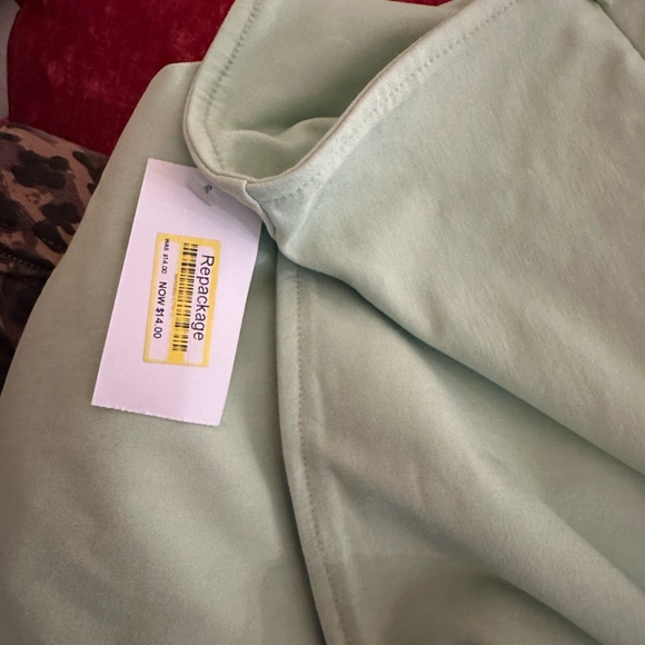 Wild Fable XXL Sage Green High Rise Bodycon Mini Skort Built-in Shorts Zip - Picture 8 of 9